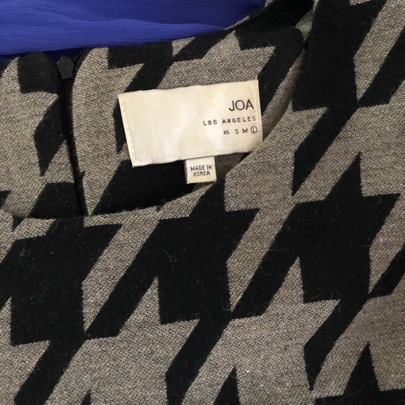 JOA Houndstooth Print Dress - Picture 6 of 8